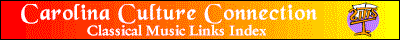 Carolina Culture Connection Music Links Index