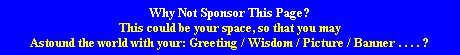 Sponsor a Page